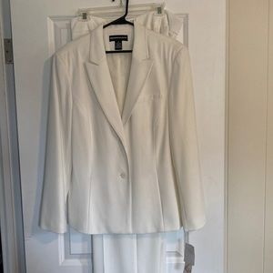 Norton McNaughton Pantsuit White